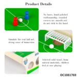 Wooden Tabletop Football Board Game | Portable 2 Player Sling Soccer Game | Family Indoor Game | Solid Wood | Age 5+ - Image 5