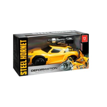 bumblebee 2-in-1 Manual Transforming Robot Truck Toy | Shape Shifting Car to Robot | No Battery | Age 3+