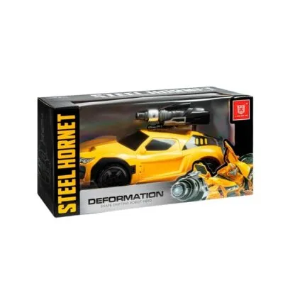bumblebee 2-in-1 Manual Transforming Robot Truck Toy | Shape Shifting Car to Robot | No Battery | Age 3+