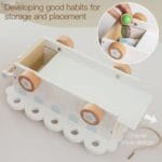 Wooden Ice Cream Cart Playset for Kids | Pretend Play Push Cart with Popsicles, Lollipops & Cones | Montessori Role Play Toy | Age 3+ - Image 3