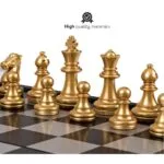 Shopbefikar Magnetic Foldable Chess Board Set | 32x32 cm Premium Chess Set with Storage | Gold & Silver Heavy Pieces | Travel Friendly - Image 5