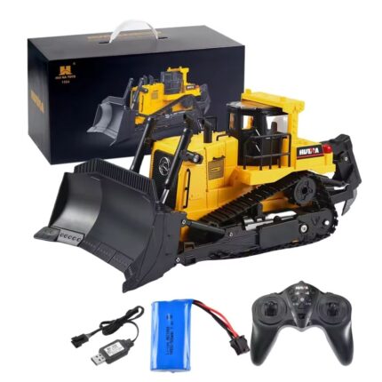 HUINA 1554 RC Bulldozer 1:16 Remote Control Construction Toy | Shopbefikar