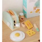 KABI My Little Bread Maker Wooden Toy | Pretend Play Bakery Set | Montessori Kitchen Role Play | Age 3+ | Indoor Play - Image 3
