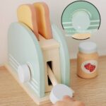 KABI My Little Bread Maker Wooden Toy | Pretend Play Bakery Set | Montessori Kitchen Role Play | Age 3+ | Indoor Play - Image 4