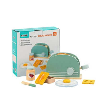 KABI My Little Bread Maker Wooden Pretend Play Bakery Toy 3+ | Shopbefikar India
