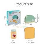 KABI My Little Bread Maker Wooden Toy | Pretend Play Bakery Set | Montessori Kitchen Role Play | Age 3+ | Indoor Play - Image 2