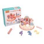 My Little Birthday Cake 24 Pcs Wooden Cutting Toy Set for Kids | Shopbefikar
