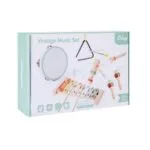 Vintage Wooden Music Set for Kids | Multi Instrument Musical Toy Kit | Xylophone, Tambourine & Maracas | Age 3+ | Montessori Learning - Image 6