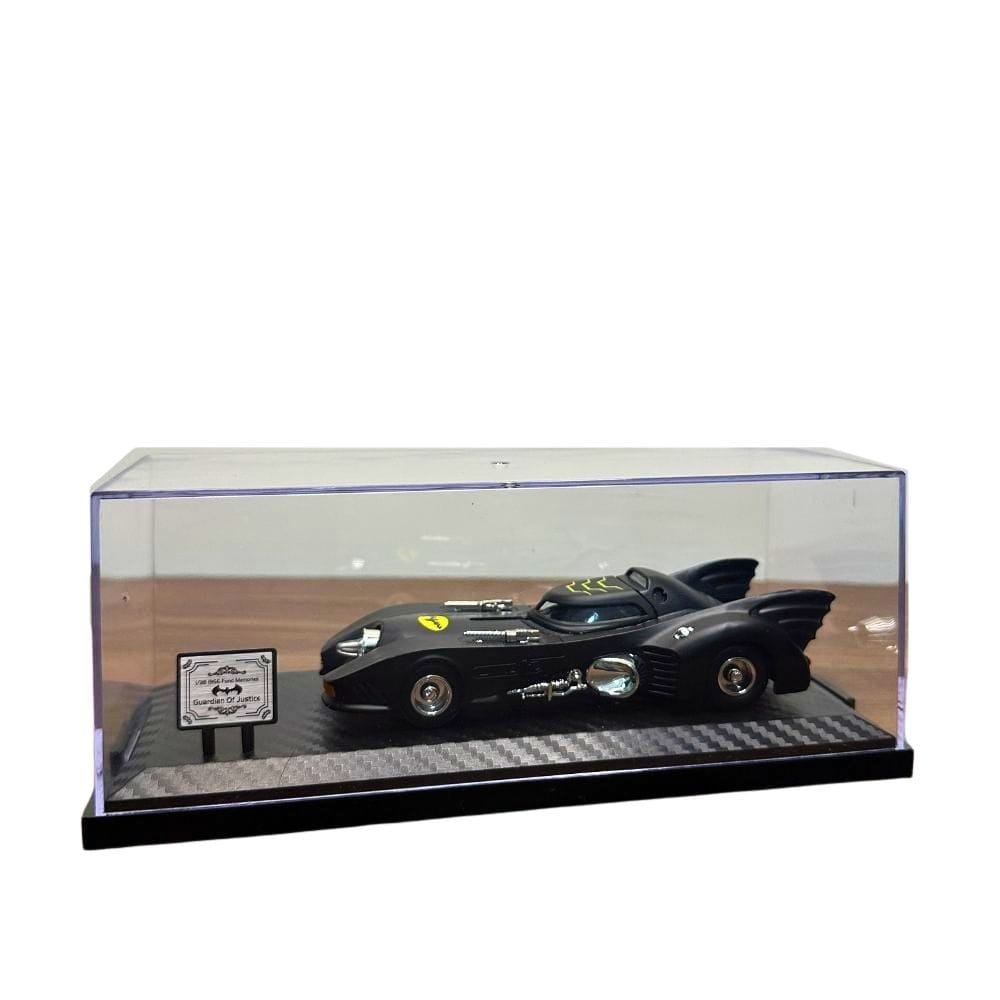 Batmobile Diecast Car Model 1:24 & 1:38 Scale with Display Case ...