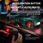 1:64 Mini Desktop Drift RC Car | 2.4G Remote Control | LED Lights | High-Speed Drift Car | 6+ Years - Image 5