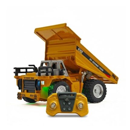 1:64 Mini RC Engineering Vehicles Set | Dump Truck Excavator Forklift RC Toys | Remote Control Construction Toys India | Shopbefikar