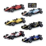 1:64 Alloy F1 Mini RC Car with App Control & Display Case | 2.4GHz Remote Racing Car with LED Lights | Shopbefikar India