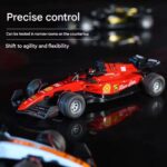 1:64 Alloy F1 Mini RC Car with Display Case | App & Remote Control | 2.4GHz | LED Lights | 3 Speed Modes | 6+ Years - Image 3