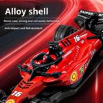 1:64 Alloy F1 Mini RC Car with Display Case | App & Remote Control | 2.4GHz | LED Lights | 3 Speed Modes | 6+ Years - Image 9