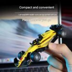 1:64 Alloy F1 Mini RC Car with Display Case | App & Remote Control | 2.4GHz | LED Lights | 3 Speed Modes | 6+ Years - Image 5