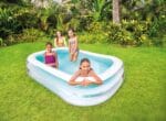 Shopbefikar Inflatable Family Swimming Pool | 103×69×22 Inch | Large Vinyl Pool | Kids & Family | 749 Liters | Easy Setup - Image 2