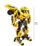 BB-01 Bumblebee Wasp Warrior Convertible Action Figure | 28cm Big Size Transformer Toy | Robot to Vehicle | 6+ Years - Image 5