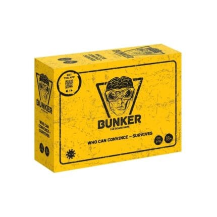 Bunker The Board Game | Survival Strategy Party Game for Adults | Apocalypse Discussion Game | 4–16 Players | Shopbefikar India
