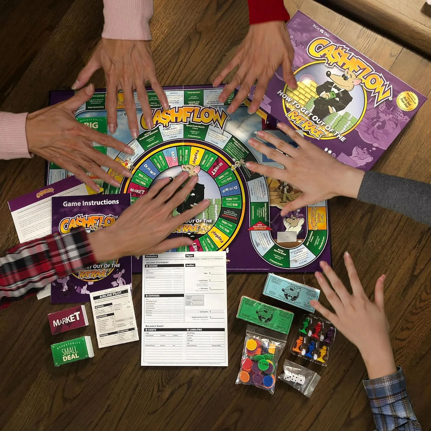 Cashflow Board Game | Financial Literacy Strategy Game | Money Management Game | Age 14+ - Image 4