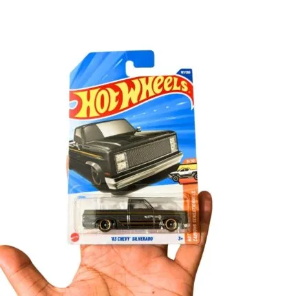 Hot Wheels 83 Chevy Silverado | Die-Cast Toy Car | 1:64 Scale | Age 3+ | Mainline A Case 2026