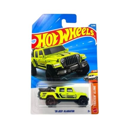 Hot Wheels '20 Jeep Gladiator Truckin' Along 1:64 Die-Cast Car | Mainline A Case 2026 | Shopbefikar India