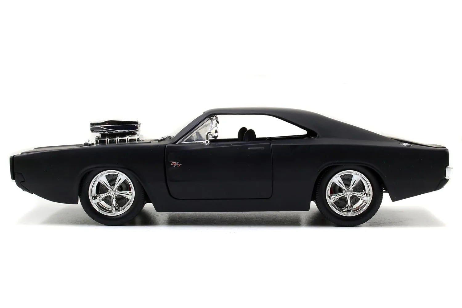Jada Toys Fast & Furious 1:24 Diecast 1970 Dodge Charger Street | Collectible Metal Car Model | Opening Parts | 8+ Years - Image 8