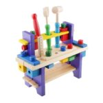 Kids Wooden Tool Bench Puzzle Set | Nuts & Bolts Construction Toy | Educational Montessori Playset | 3+ Years - Image 4