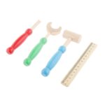 Kids Wooden Tool Bench Puzzle Set | Nuts & Bolts Construction Toy | Educational Montessori Playset | 3+ Years - Image 5