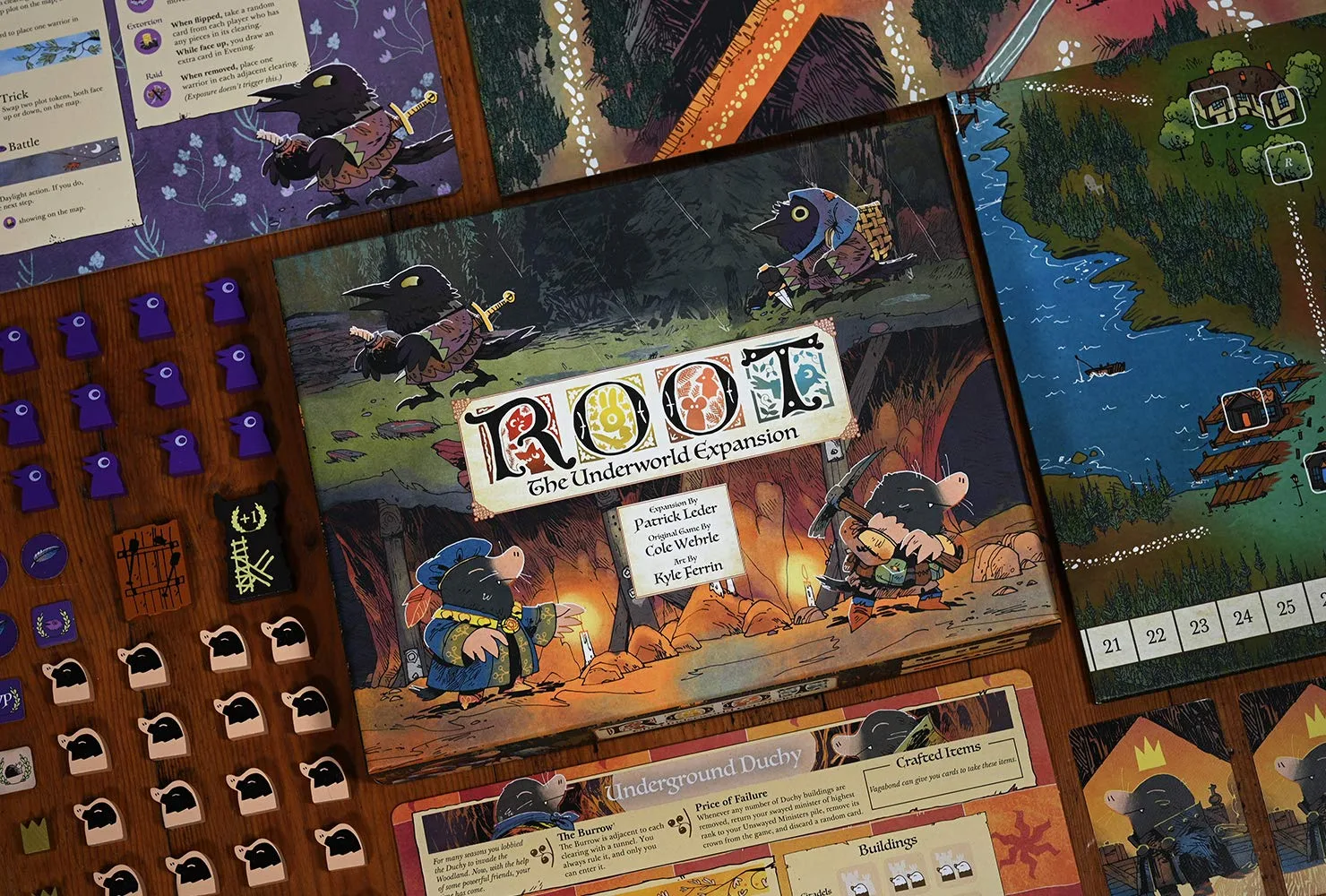 Root: The Underworld Expansion Board Game | Strategy Expansion | 2–6 Players | 10+ Years | 60–90 Min - Image 2