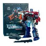 Baiwei TW-1027D Titan Warrior Optimus Prime BIG SIZE 32cm | Oversized ROTB Transformer with LED Weapons | Collectible Action Figure | 14+ Years - Image 5
