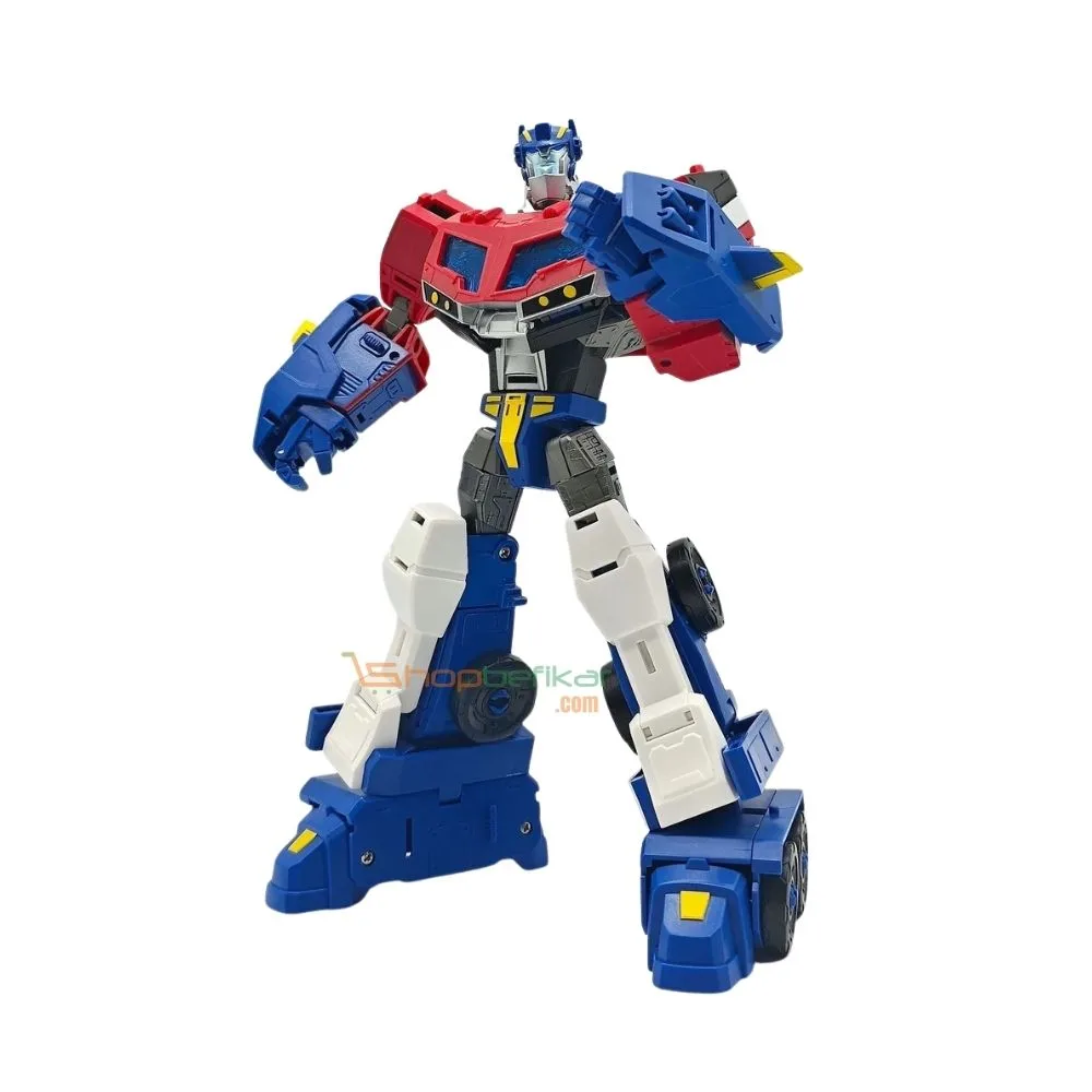 Baiwei TW-1036 Maintenance Project Team Leader Optimus Prime | 18cm KO Animated Voyager Figure with DNA Accessories | 14+ Years - Image 9