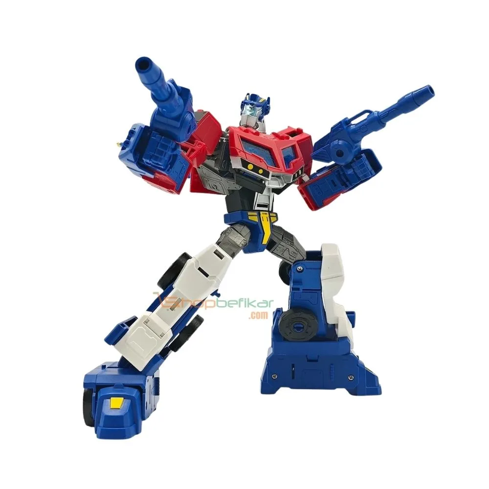 Baiwei TW-1036 Maintenance Project Team Leader Optimus Prime | 18cm KO Animated Voyager Figure with DNA Accessories | 14+ Years - Image 4
