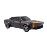 Baiwei TW-1038 Black Bee Action Figure | MPM Size AOE Stealth Bumblebee | 16.5 cm Collectible Transformer Toy | 14+ Years - Image 5