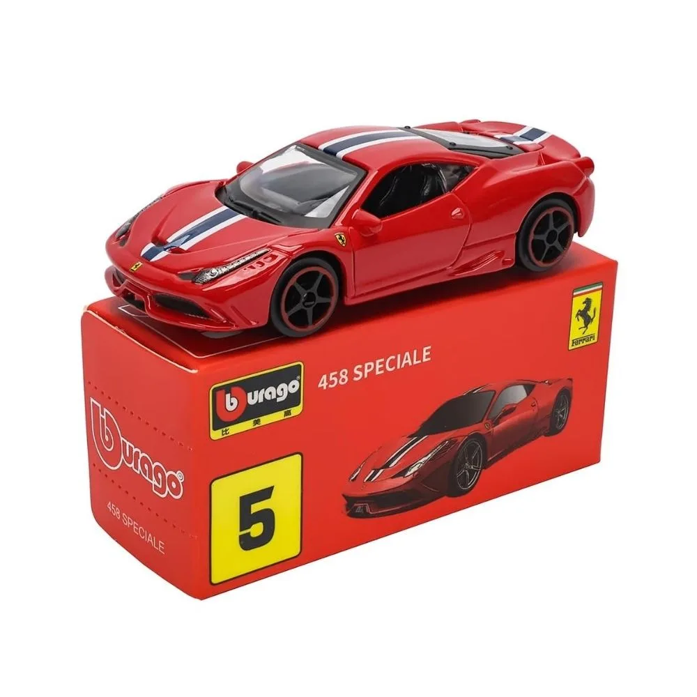 Bburago 1:64 Scale Ferrari Series Model Collection | Diecast Metal Race Car | Collectible Mini Car | 3+ Years - Image 1