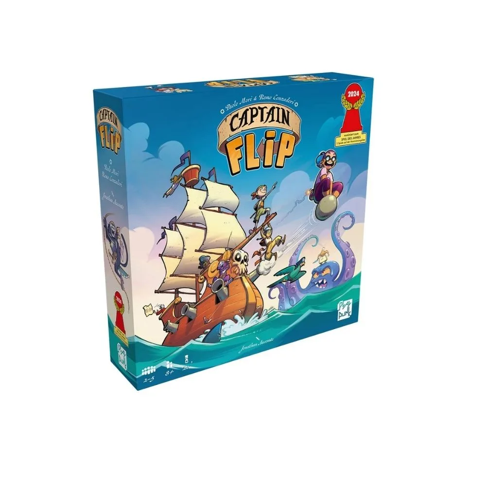 Captain Flip Board Game | Pirate Strategy Family Board Game | Shopbefikar India