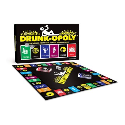Drunk-Opoly Drinking Party Board Game | Funny Adult Party Game | Shopbefikar India