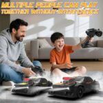 1:16 RC Drift Car 4WD | 50km/h Dodge Challenger Style Muscle Car | Gyro, LED Lights & Drift Tires | Pro Racing Car - Image 2