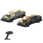 1:16 RC Drift Car 4WD | 50km/h Dodge Challenger Style Muscle Car | Gyro, LED Lights & Drift Tires | Pro Racing Car - Image 4