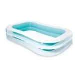 Shopbefikar Inflatable Family Swimming Pool 103×69×22 Inch | Large Rectangular Kids Pool | Backyard Summer Pool | 749L Capacity | Shopbefikar India