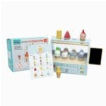KABI My Little Ice Cream Store Wooden Pretend Play Toy | Kids Ice Cream Shop Role Play Set | Educational Toy | Shopbefikar India