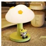 Panda Silicone Night Lamp | Kawaii LED Bedside Touch Light | USB Rechargeable | Kids Room Lamp - Image 2