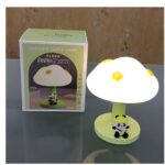 Panda Soft Silicone LED Night Lamp | Kawaii Touch Bedside Light | USB Rechargeable | Shopbefikar India