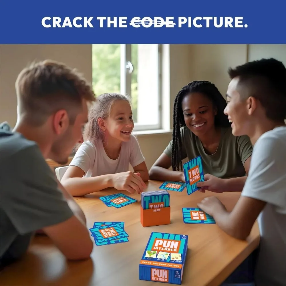 Pun Intended – Hilarious Picture Guessing Card Game | Party Game | 3–8 Players | 10+ Years | 20–30 Min - Image 4