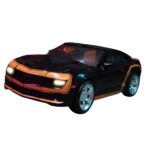Bumblebee Wasp Warrior Convertible Action Figure | 28cm Big Size Transformer Toy | Robot to Vehicle | 6+ Years - Image 10