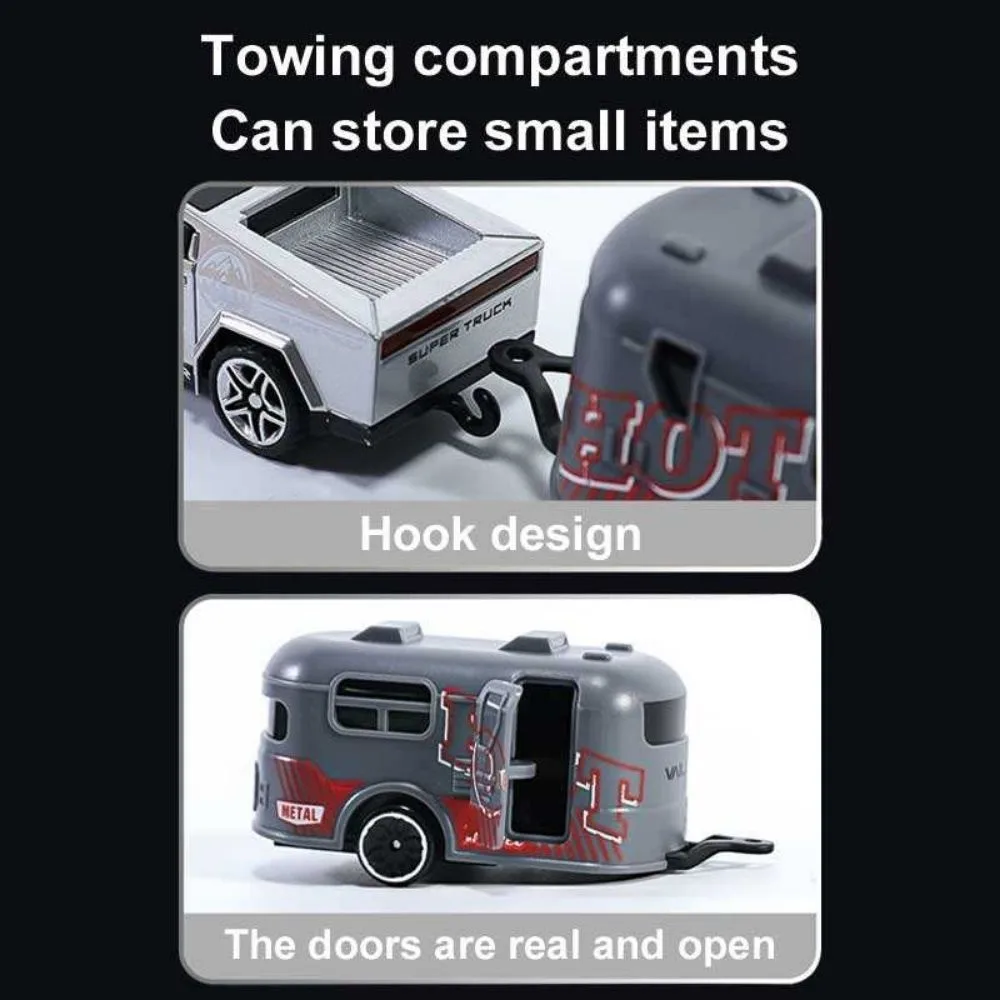 Mini Tesla Cybertruck RC Car 1:64 | 2.4GHz Remote Control | 3-Speed Metal Model | Pocket Size Toy | 6+ Age - Image 10