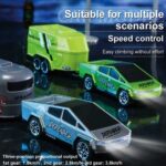 Mini Tesla Cybertruck RC Car 1:64 | 2.4GHz Remote Control | 3-Speed Metal Model | Pocket Size Toy | 6+ Age - Image 9