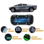 Mini Tesla Cybertruck RC Car 1:64 | 2.4GHz Remote Control | 3-Speed Metal Model | Pocket Size Toy | 6+ Age - Image 4