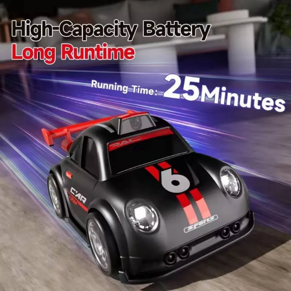 Mini Smart RC Camera Car with Live Video | 2.4GHz Remote with Screen | Follow Me & Drift Mode | Rechargeable | 6+ Age - Image 2