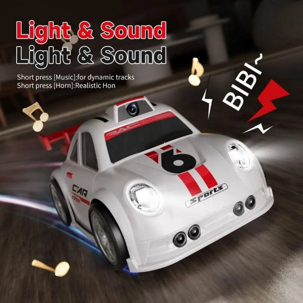 Mini Smart RC Camera Car with Live Video | 2.4GHz Remote with Screen | Follow Me & Drift Mode | Rechargeable | 6+ Age - Image 3