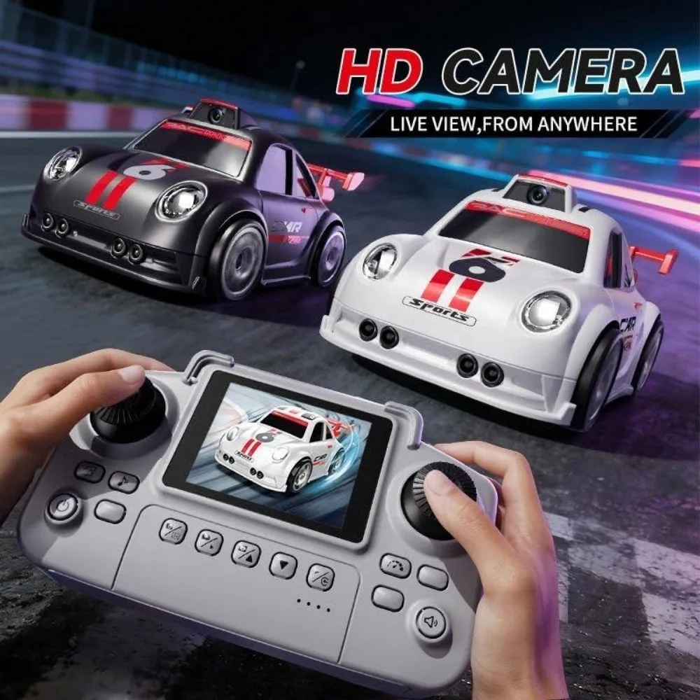 Mini Smart RC Camera Car with Live Video | 2.4GHz Remote with Screen | Follow Me & Drift Mode | Rechargeable | 6+ Age - Image 5